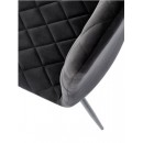 Стул HALMAR K525 черный/черный